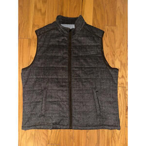 Jos A Bank Reserve Vest Mens Brown Wool Blend Classic style  XXL